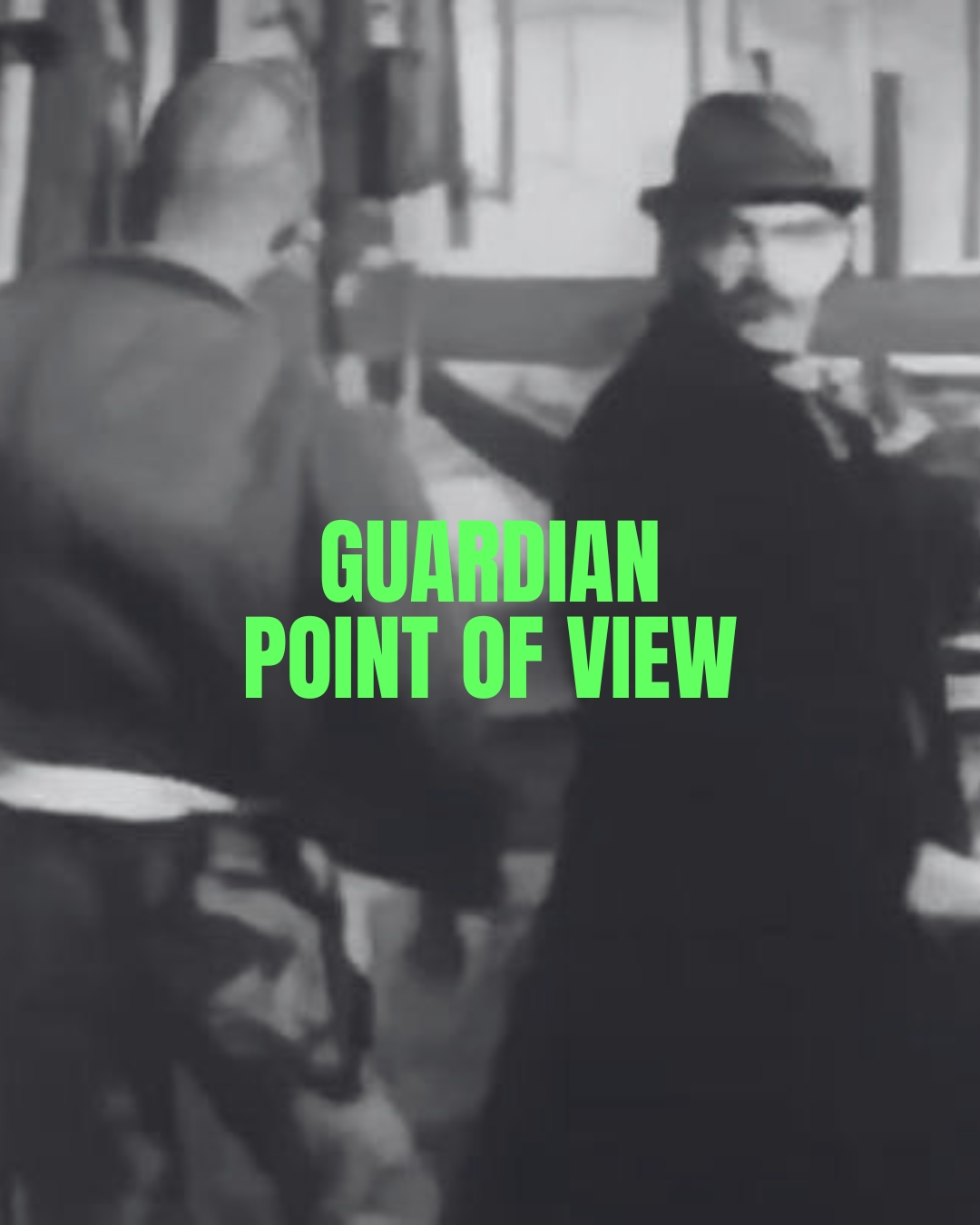 The Guardian's Point of View ad showing a scene from different perspectives.